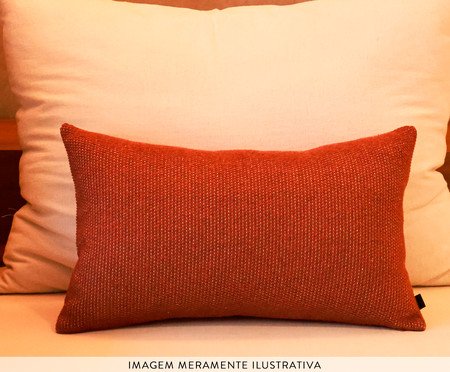 Kit Almofadas Bordô Preto e Marsala | Westwing