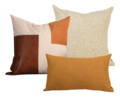 Kit Almofadas Boho Caramelo, multicolor | WestwingNow
