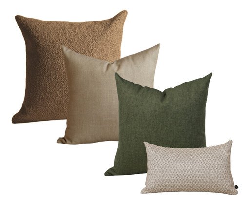 Kit Almofadas Íris Fendi e Verde, multicolor | WestwingNow