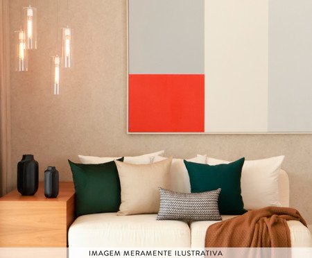 Kit Almofadas Color Zig Zag Preto e Verde Floresta | Westwing