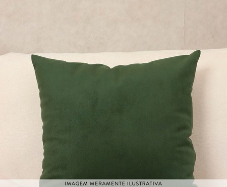 Kit Almofadas Color Zig Zag Preto e Verde Floresta | Westwing