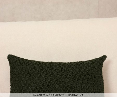 Kit Almofadas Arbóreo Fendi e Tricot Verde | Westwing