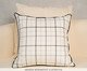 Kit Almofadas Xadrez Preto e Cinza Quadriculado, multicolor | WestwingNow