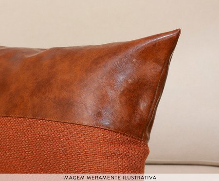 Kit Almofadas Lareira Tons Acobreados e Rosê | Westwing