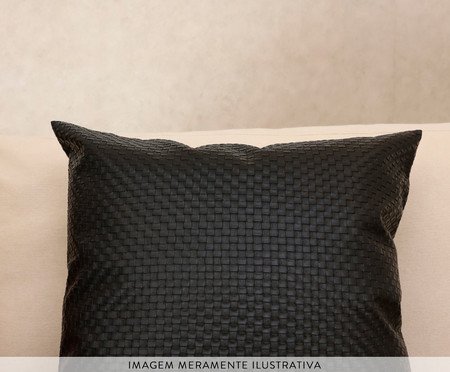 Kit Almofadas Safira Geométrico Preto e Verde Floresta | Westwing