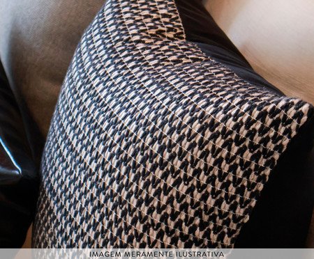 Kit Almofadas Grafite Preto e Cinza | Westwing