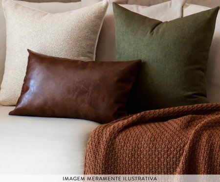 Kit Almofadas Seiva Off-White e Verde | Westwing
