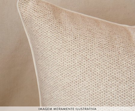 Kit Almofadas Seiva Off-White e Verde | Westwing