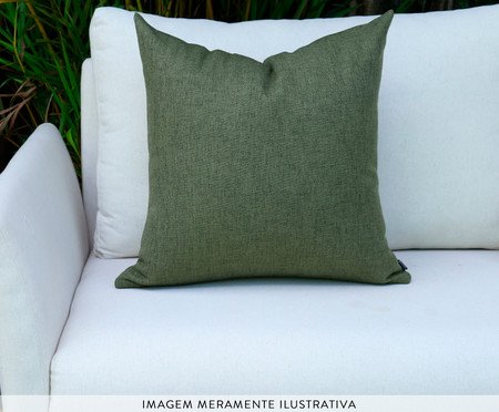 Kit Almofadas Seiva Off-White e Verde | Westwing