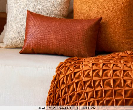 Kit Almofadas Serena em Bouclê Caramelo | Westwing