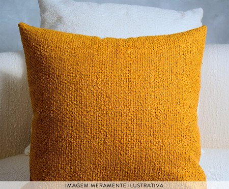 Kit Almofadas Serena em Bouclê Caramelo | Westwing