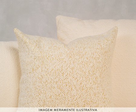Kit Almofadas Serena em Bouclê Caramelo | Westwing