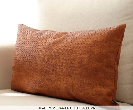 Kit Almofadas Serena em Bouclê Caramelo | Westwing