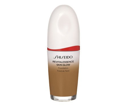 Shiseido RevitalEssence Skin Glow Foundation SPF 30 Base Líquida 440 Amber | Westwing