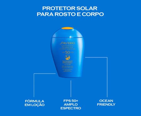 Shiseido Expert Sun Protector Face & Body Lotion SPF50+ Protetor Solar Rosto e Corpo | Westwing