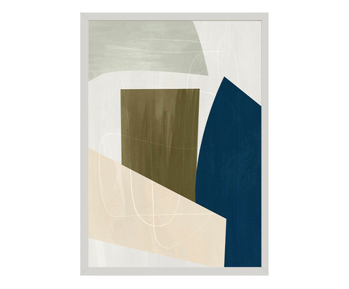 Quadro Toffie Geometric III - Toffie Affichiste, Colorido | WestwingNow