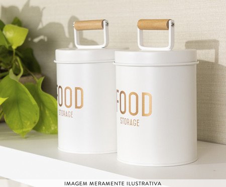 Porta Condimento Enjoy Branco | Westwing