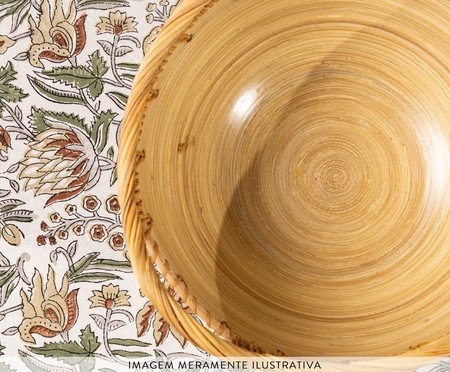 Bowl com Alça Duo Rattan | Westwing