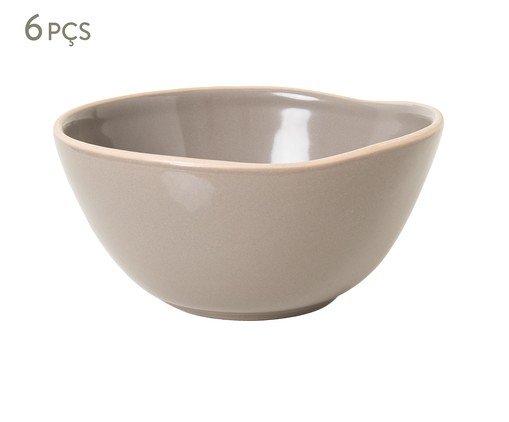 Jogo de Bowls Vivant Vanilla, Cinza | WestwingNow