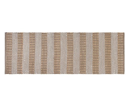 Passadeira Sense Nature Aisha - 60x180cm, Bege | WestwingNow
