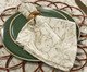 Jogo de Guardanapos Coloratta Paisley, Bege | WestwingNow