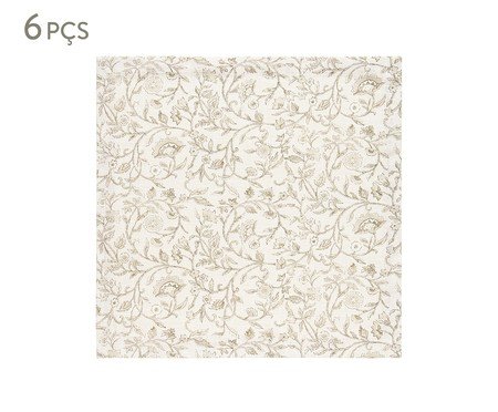 Jogo de Guardanapos Coloratta Paisley | Westwing