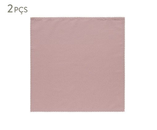 Jogo de Guardanapos Picueta Rosa Vintage, Rosa | WestwingNow