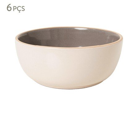 Jogo de Bowls Harmonie Vanilla | Westwing