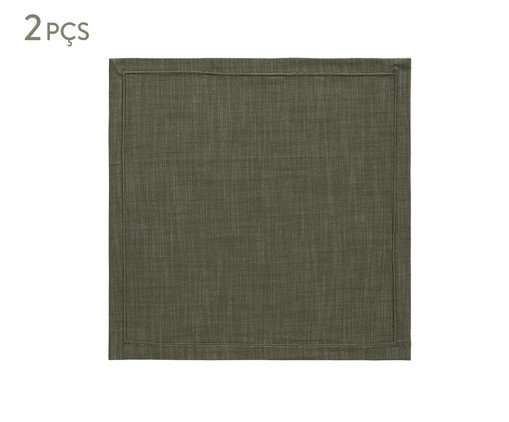 Jogo de Guardanapos Festone Fendi, Verde | WestwingNow