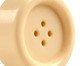 Puxador Bouton Creme, Branco | WestwingNow