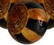 Jogo de Esferas Decorativas Cirque, Marrom | WestwingNow