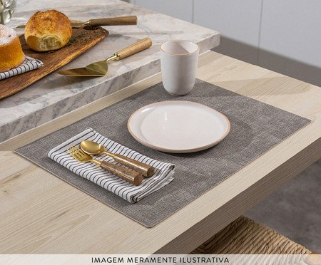 Jogo de Lugar Americano Cozy Cromio | Westwing