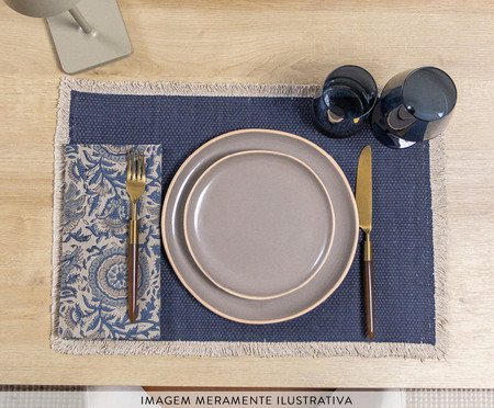 Jogo de Lugar Americano Lins Navy | Westwing