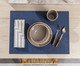 Jogo de Lugar Americano Cozy Jeans, Azul | WestwingNow