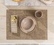 Jogo de Lugar Americano Cozy Allure, Bege | WestwingNow