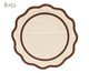 Jogo de Lugar Americano RedondoLola Camurca, Bege | WestwingNow