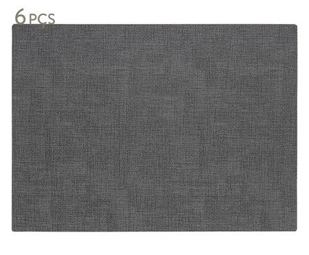 Jogo de Lugar Americano Cozy Dak Grey | Westwing