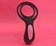 Vibrador Anel Peniano Duplo Zeus - Preto, black | WestwingNow
