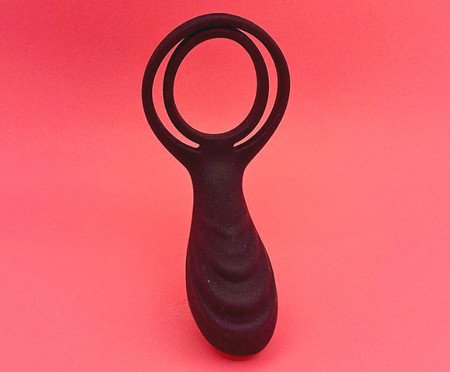 Vibrador Anel Peniano Duplo Zeus - Preto | Westwing