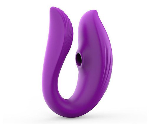 Vibrador e Sugador casal Via App Adois - Roxo, purple | WestwingNow