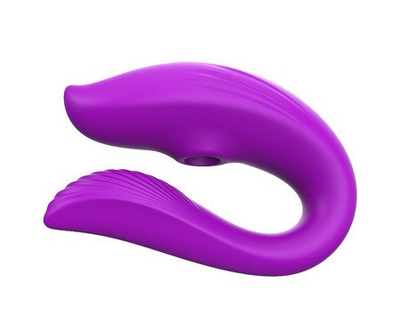 Vibrador e Sugador casal Via App Adois - Roxo | Westwing