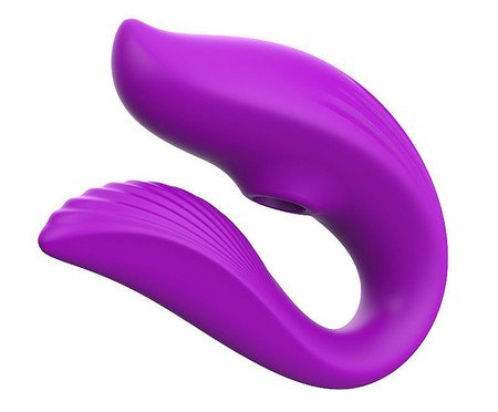 Vibrador e Sugador casal Via App Adois - Roxo | Westwing
