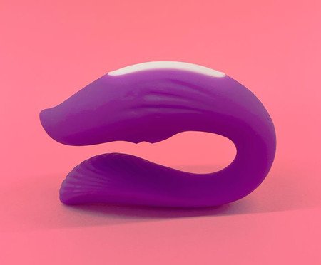 Vibrador e Sugador casal Via App Adois - Roxo | Westwing