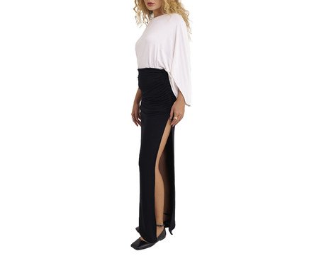 Blusa Triangle Bamboo Off White