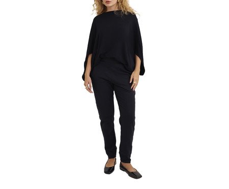 Blusa Triangle Bamboo Preta | Westwing