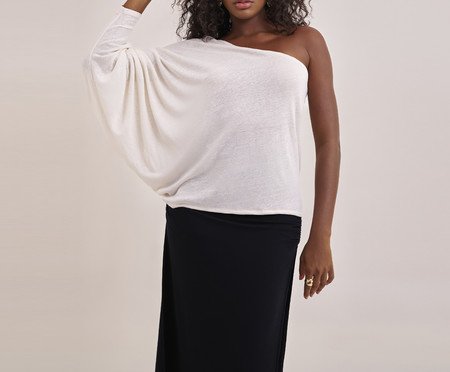 Blusa Um Ombro Só Naturalinho | Westwing