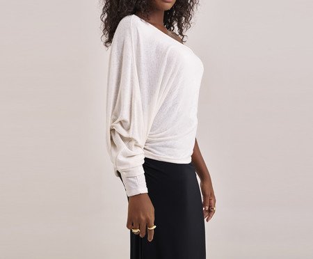 Blusa Um Ombro Só Naturalinho | Westwing