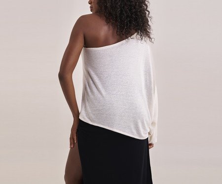 Blusa Um Ombro Só Naturalinho | Westwing