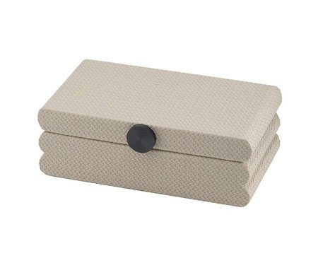 Caixa Decorativa Pequena Honoré Creme | Westwing