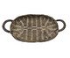 Bandeja Decorativa Tramada Dépouillé Marrrom e Branco, brown | WestwingNow